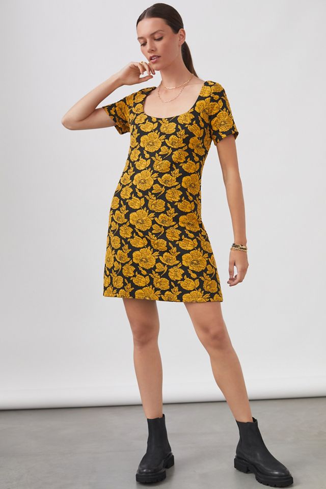 Maeve Jacquard Mini Dress