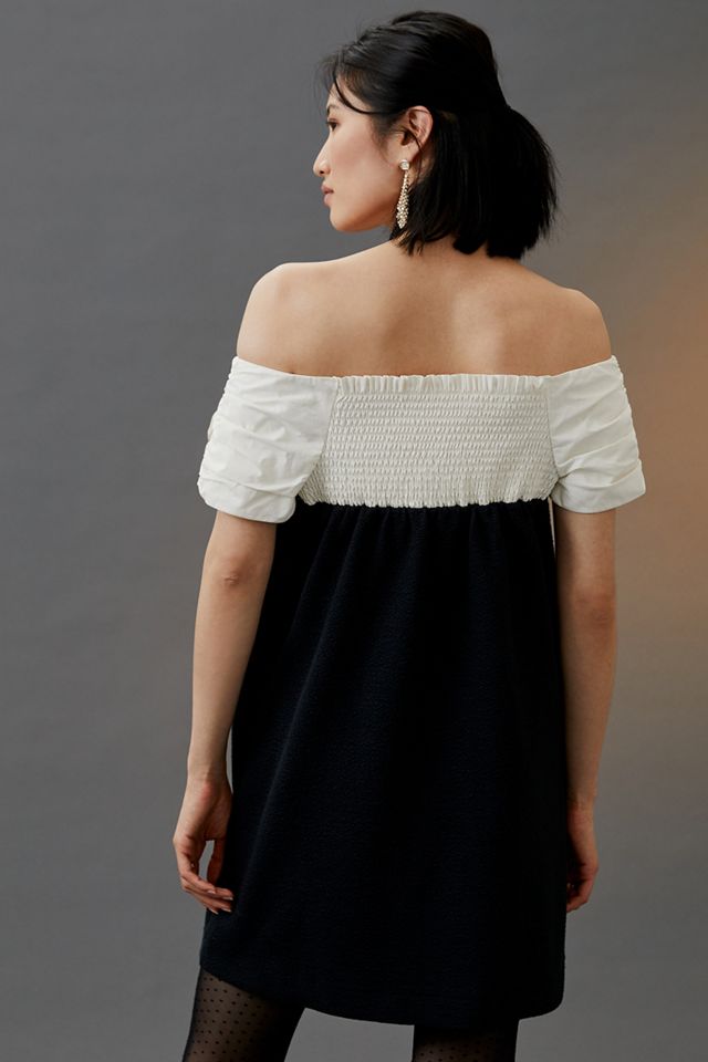 Maeve Colorblocked Shift Mini Dress #2