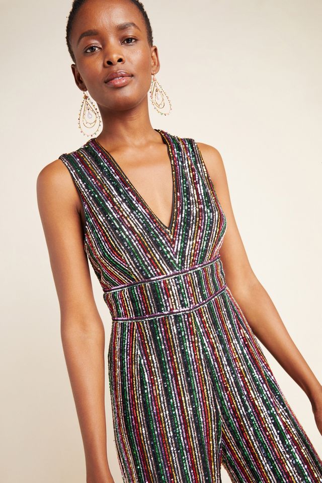 Saylor store sequin jumpsuit