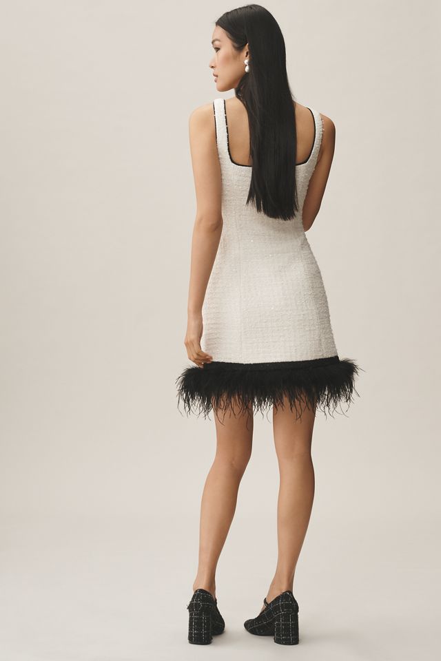 Saylor Velma Tweed Mini Dress | Anthropologie