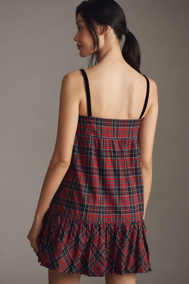 Saylor Lorelei Flounce Mini Dress #1