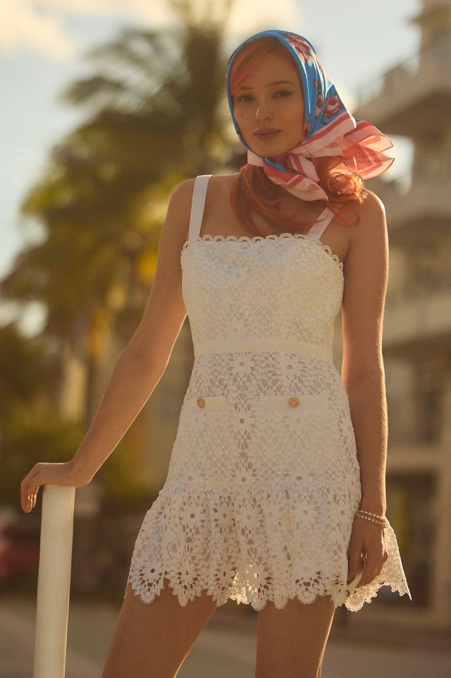chinese dress ladies Klein Lace Mini Dress