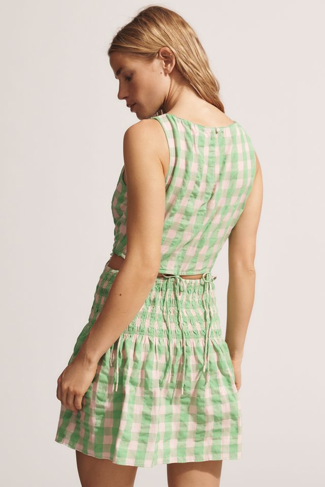 Saylor Emmie Sleeveless Tie-Waist Mini Dress