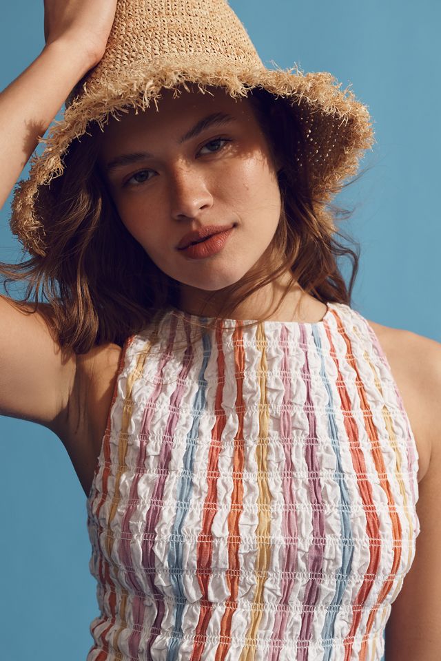 Saylor Elenor Smocked Mini Dress #1