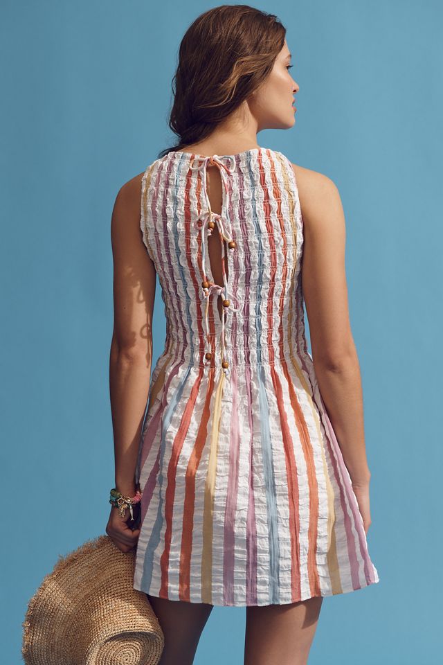 Saylor Elenor Smocked Mini Dress #2
