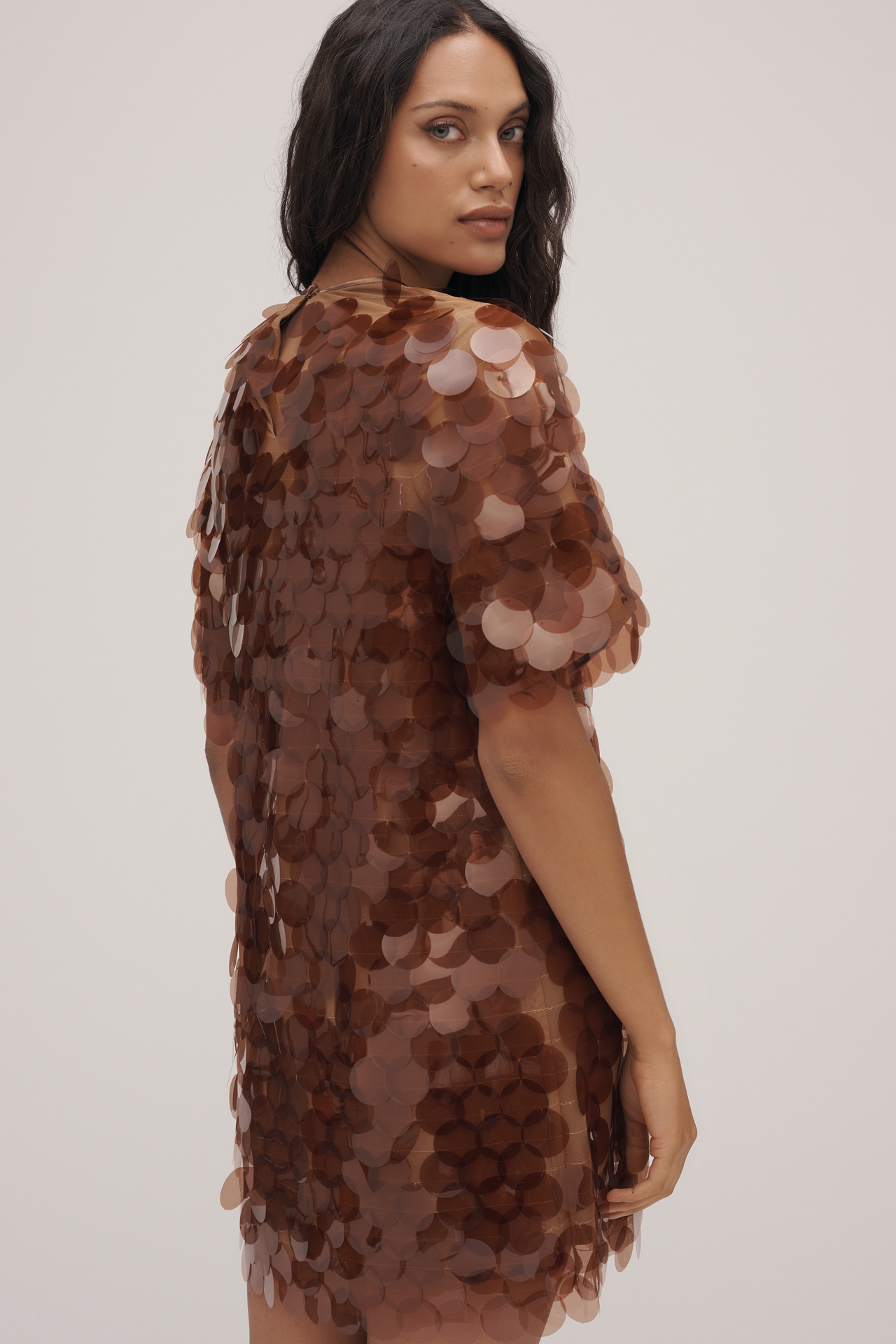 Saylor Stara Sequin Mini Dress