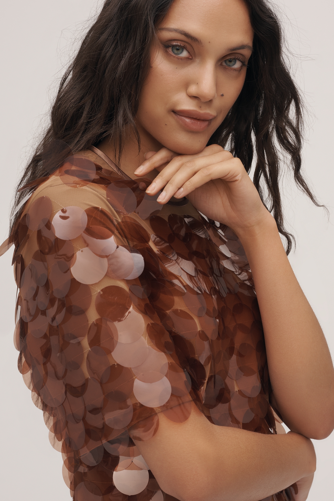 Saylor Stara Sequin Mini Dress