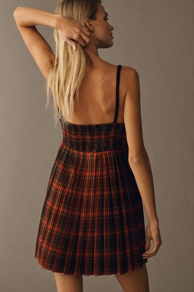 Saylor Jesse Bow Pleated Mini Dress #2