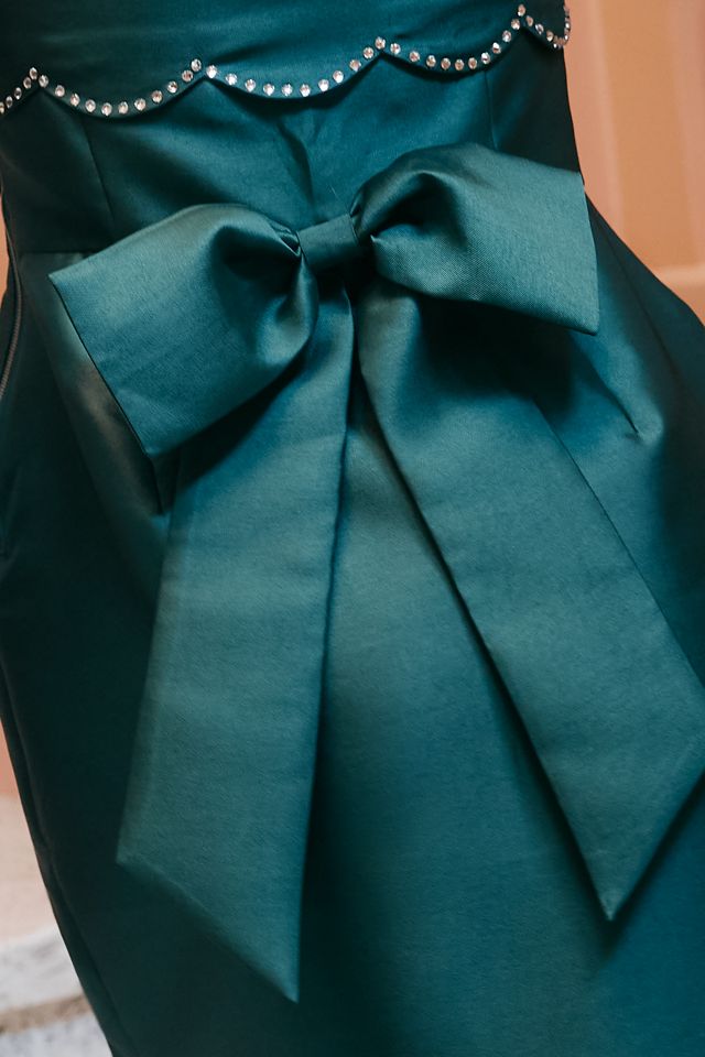 Saylor Milcah Strapless Scalloped Mini Dress #2