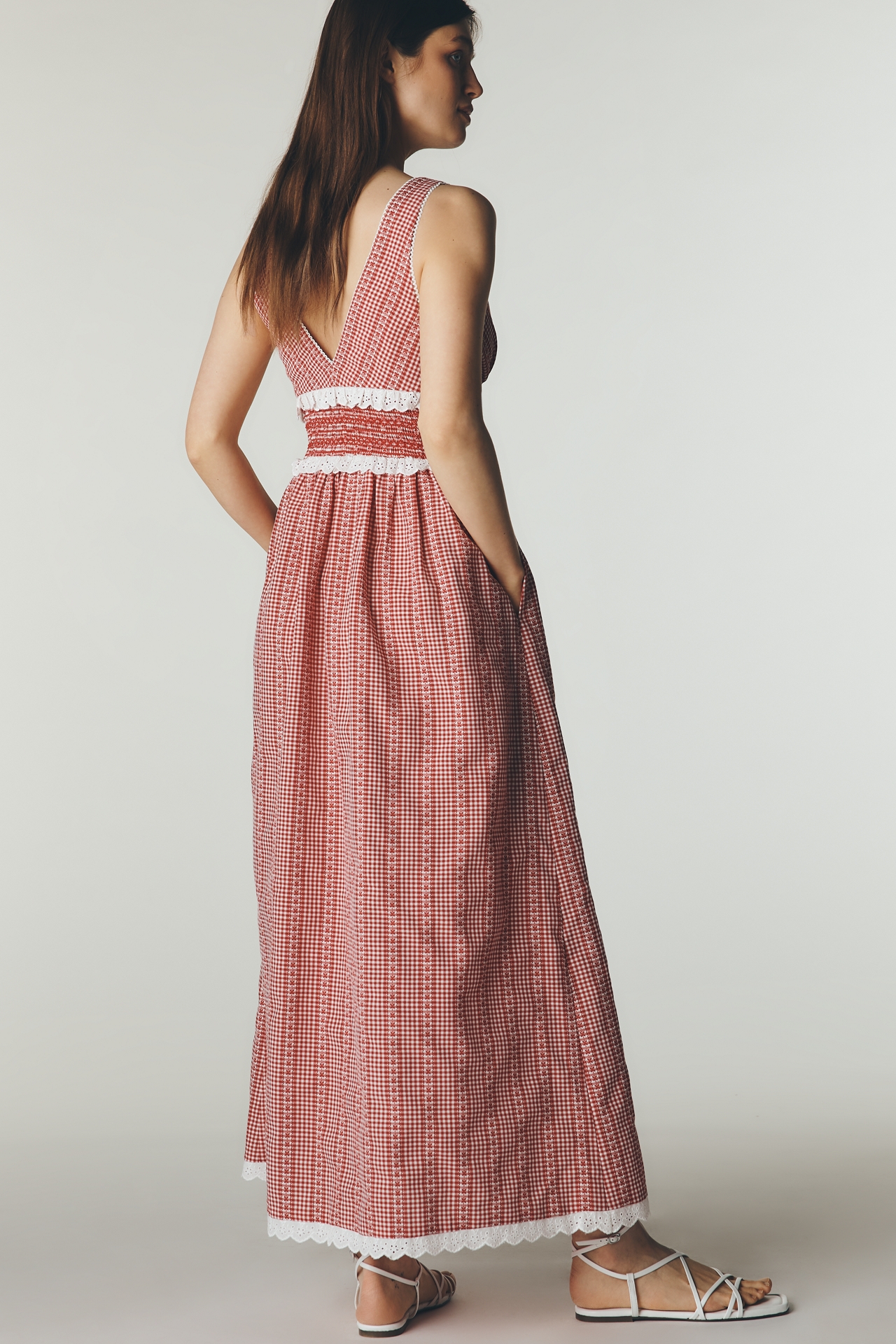 Saylor Karima V-Neck Maxi Dress
