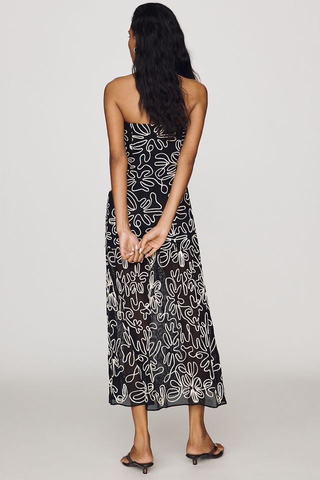 Saylor Kriss Strapless Midi Dress #3
