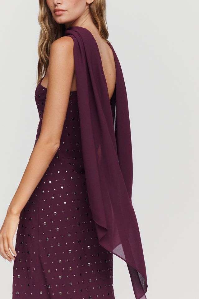 Saylor Lunetta Scarf Midi Dress #6