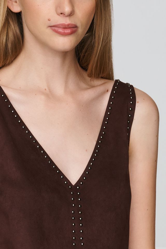 Saylor Ciandra Faux Suede Mini Dress #2