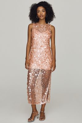 Saylor Elettra Sequin Maxi Dress