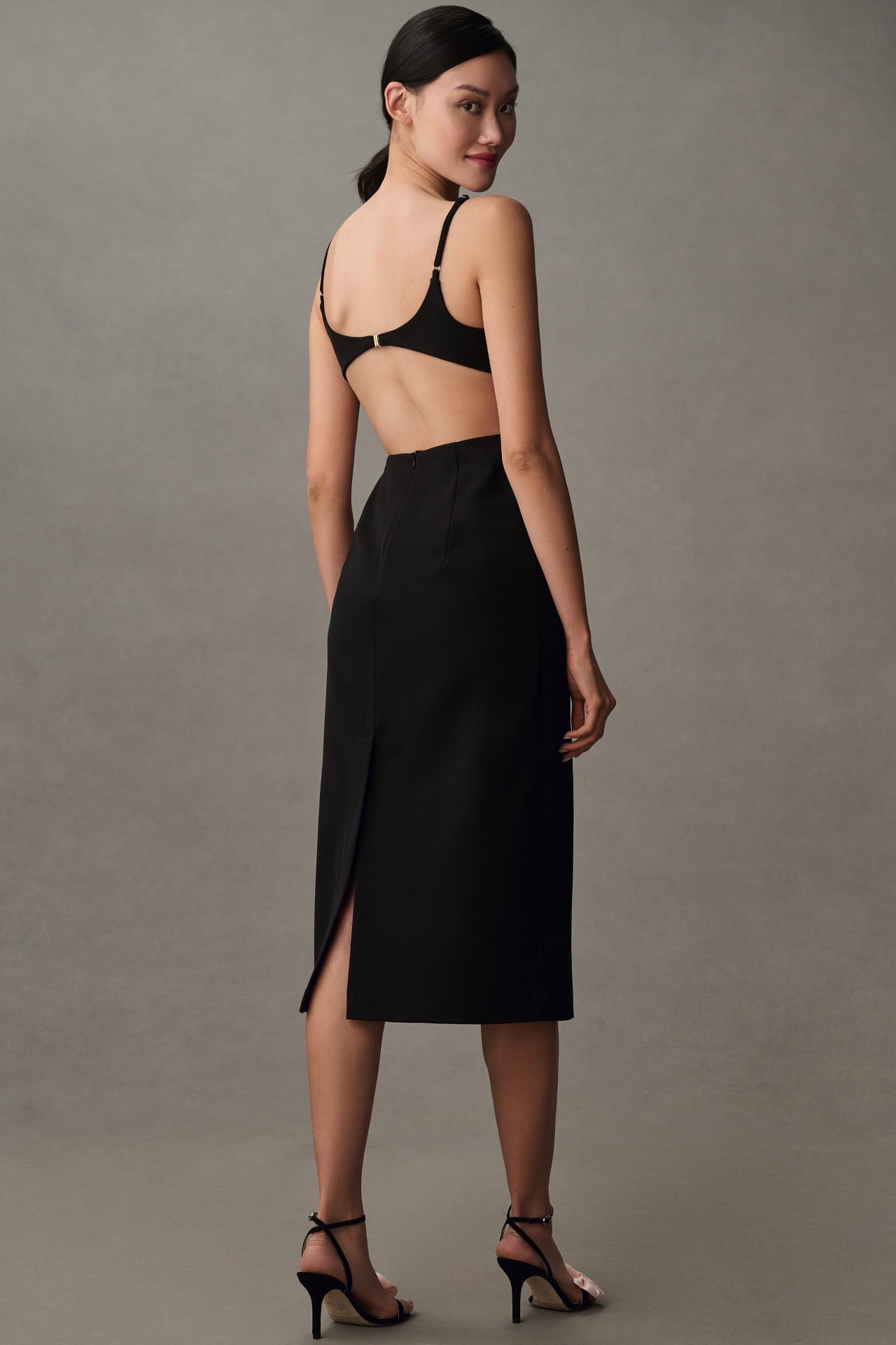 Beatrice .b Sleeveless Scoop-Neck Midi Dress