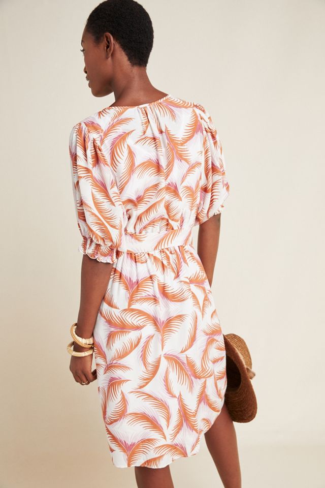 Nicole Puff-Sleeved Shirtdress #2