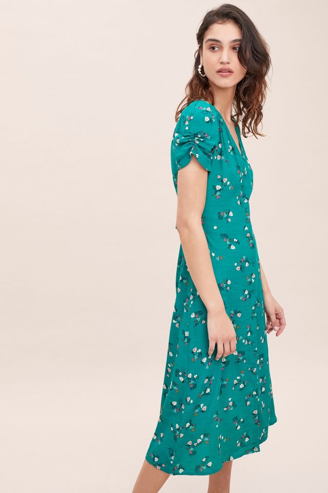Upala Floral-Print Midi Dress #4