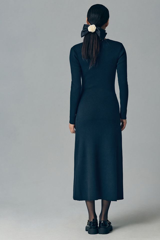 Endless Rose Scoop-Neck Button-Front Knit Dress #2
