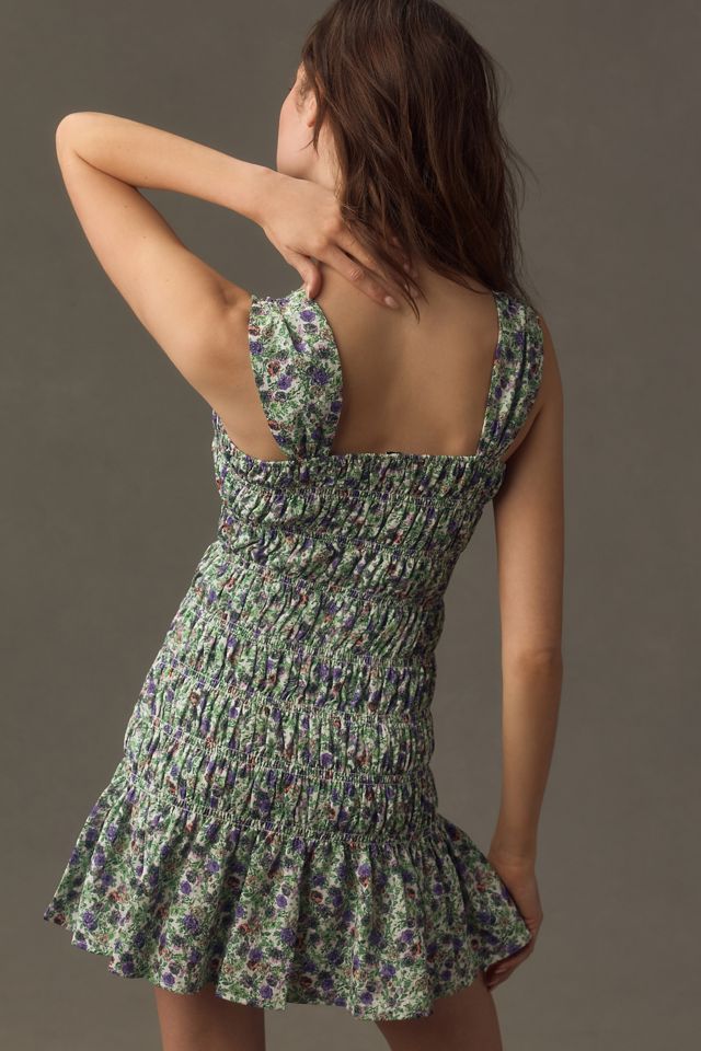 Endless Rose Sleeveless Smocked Mini Dress #1