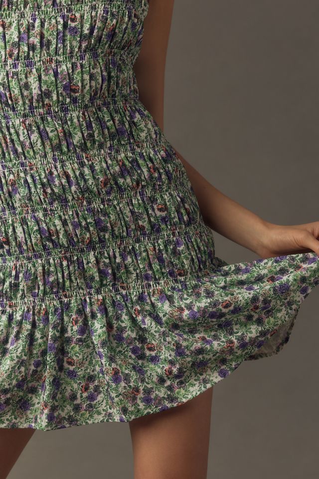 Endless Rose Sleeveless Smocked Mini Dress #2