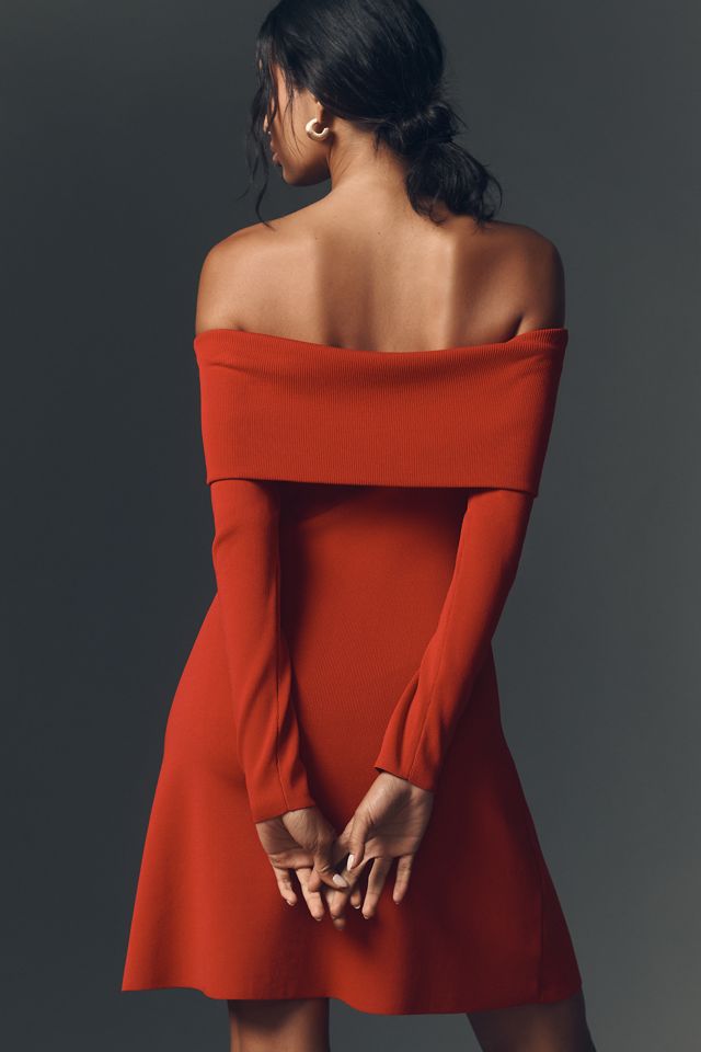 Endless Rose Off-The-Shoulder Knit Mini Dress #2