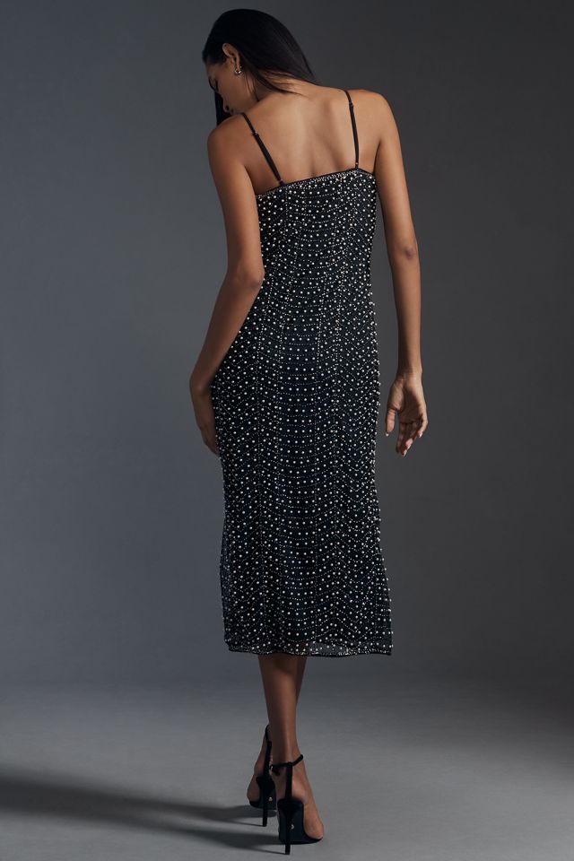 Endless Rose Scoop-Neck Embellished Dress #1