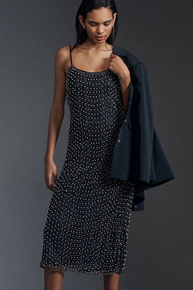 Endless Rose Scoop-Neck Embellished Dress #2