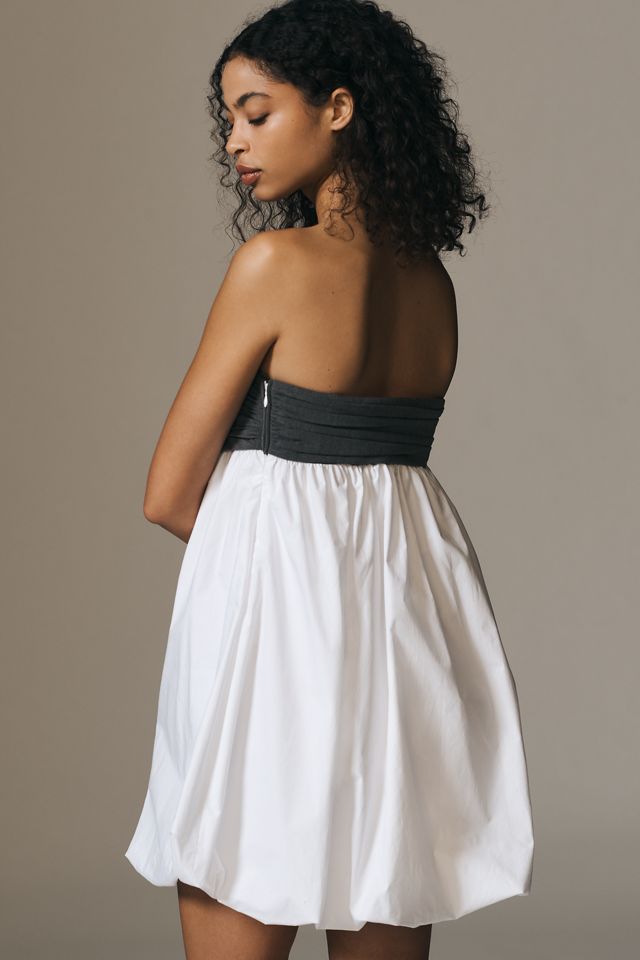 Endless Rose Strapless Twofer Bubble Mini Dress #1