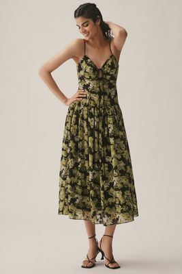 Endless Rose Cut-Out Midi Dress