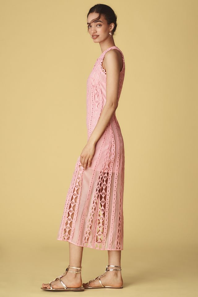 Endless Rose Textured Sleeveless Midi Dress #3