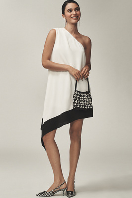 Endless Rose One-shoulder Asymmetric Dress In Multicolor