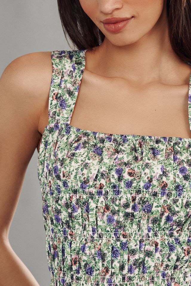 Endless Rose Sleeveless Smocked Mini Dress #1