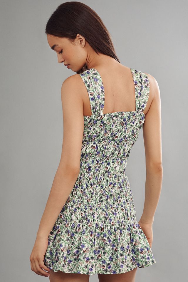 Endless Rose Sleeveless Smocked Mini Dress #3