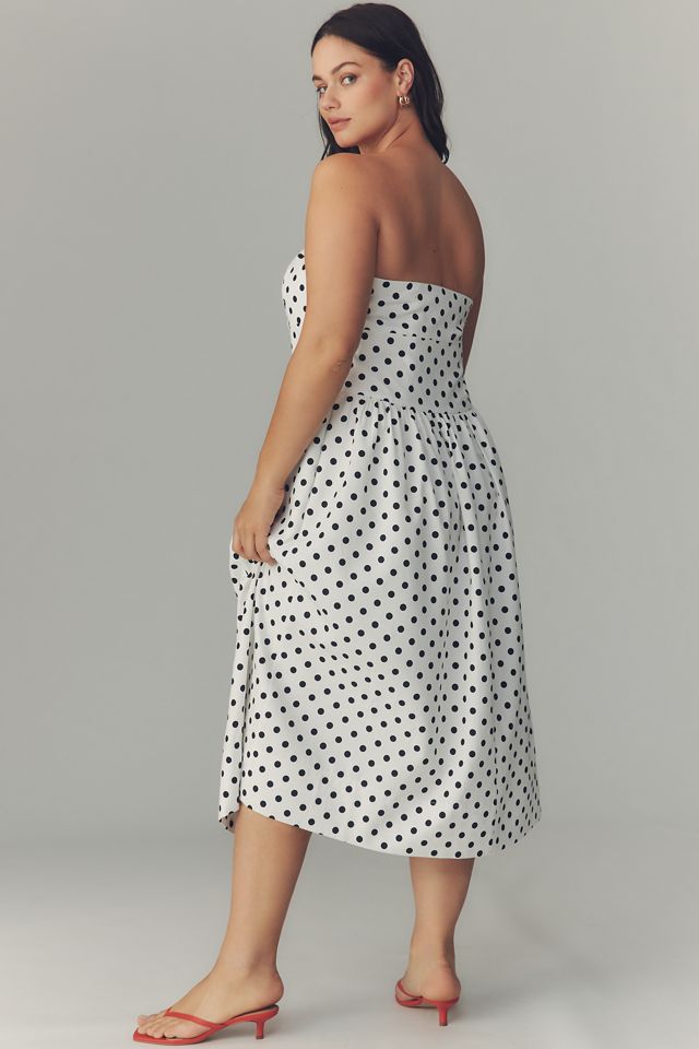 Endless Rose Strapless Drop-Waist Midi Dress #2