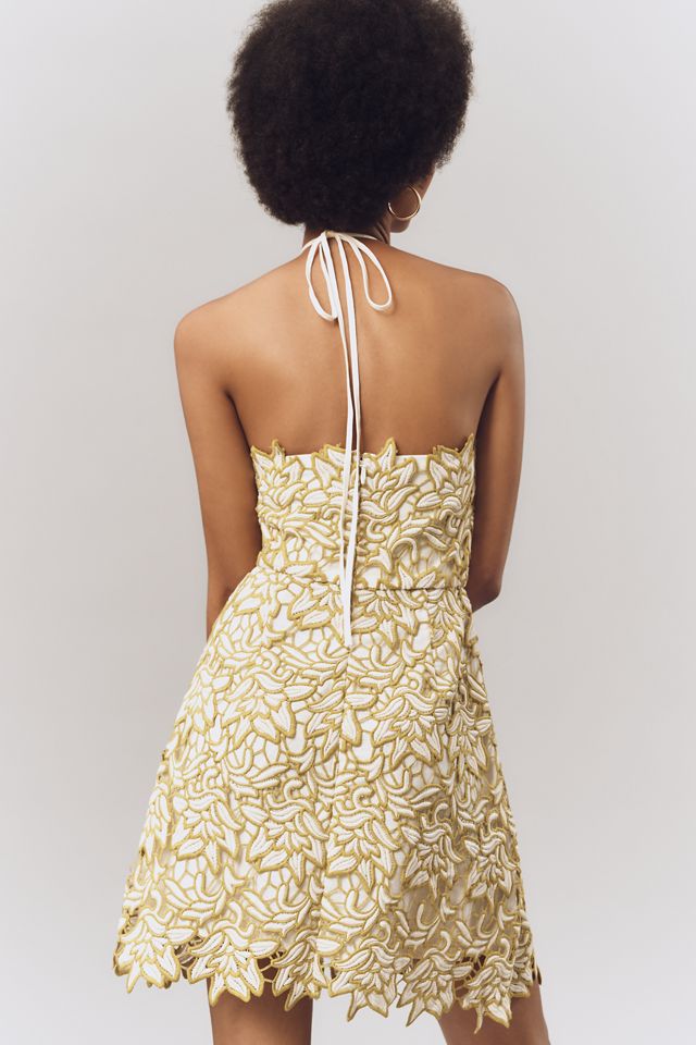 Endless Rose Halter Lace Mini Dress #2