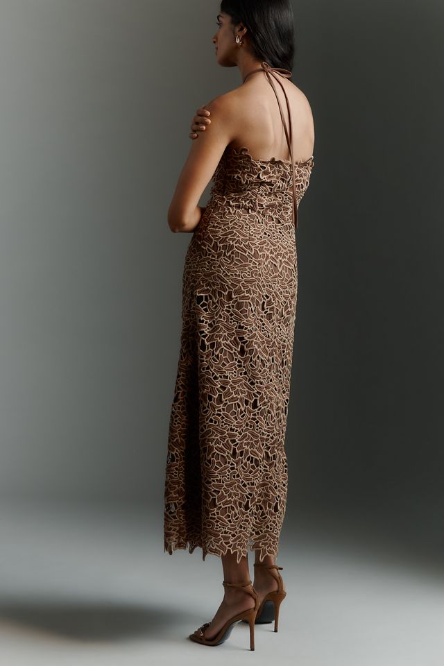 Endless Rose Halter Lace Midi Dress #3