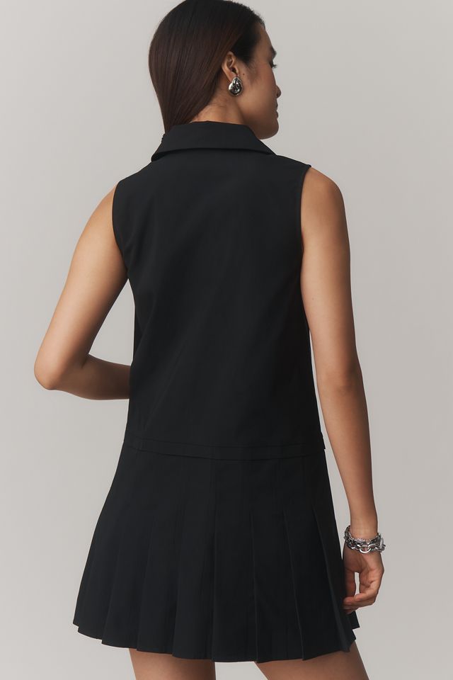 Endless Rose Sleeveless Collared Mini Dress #1