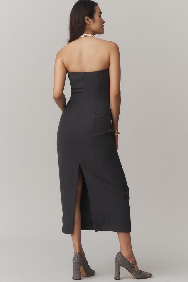 Endless Rose Strapless Slim Midi Dress #1