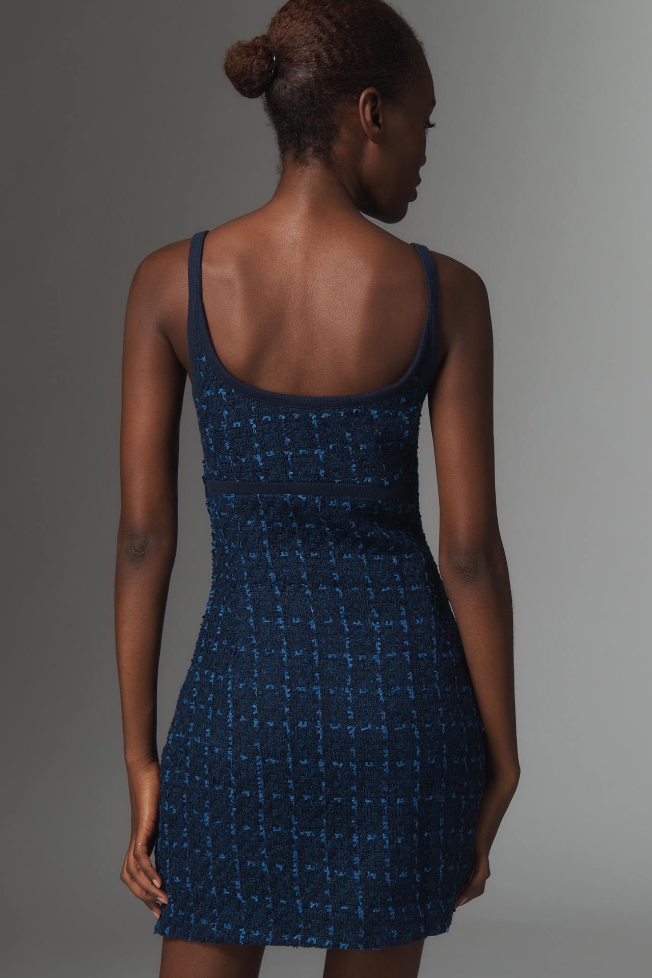 Endless Rose Tweed Sleeveless Mini Dress