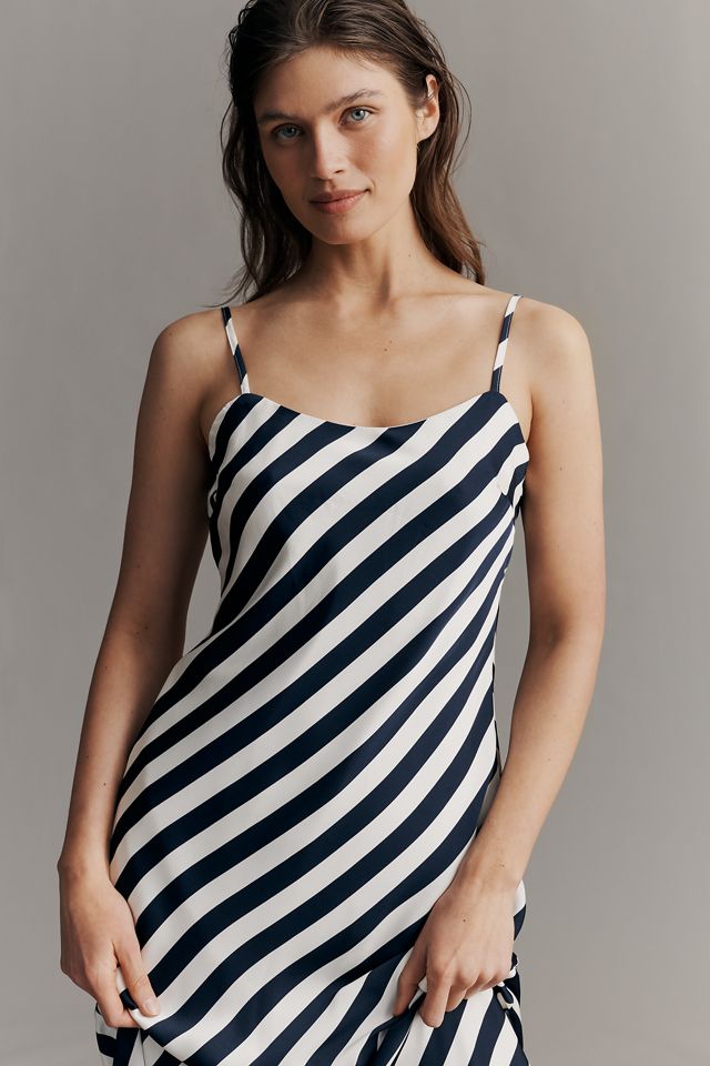 Endless Rose Sleeveless Bias Satin Maxi Dress #1
