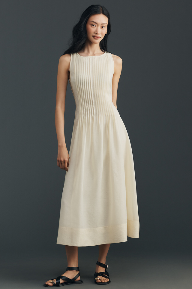 Endless Rose Pleated Midi Dress