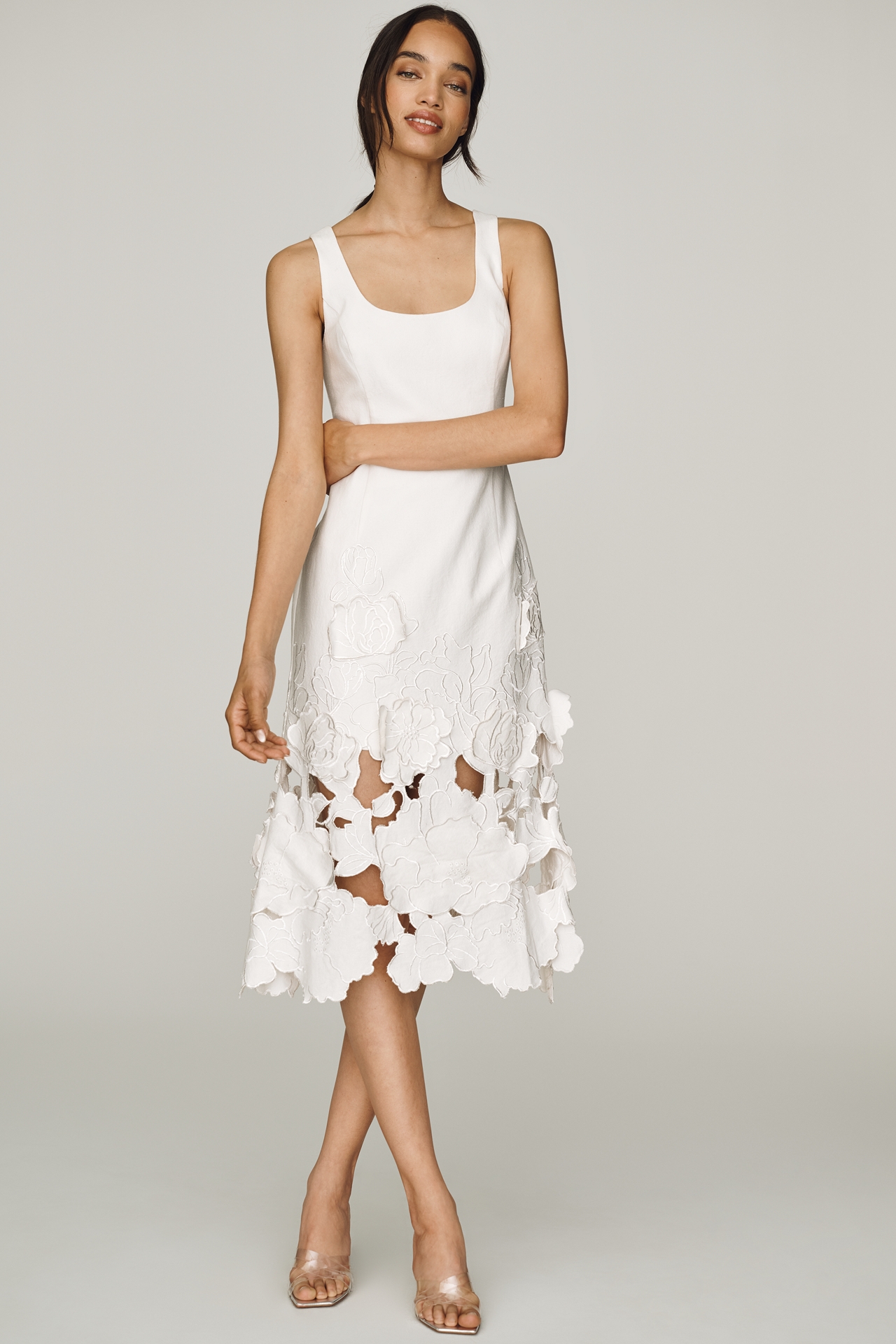Endless Rose 3D Midi Dress