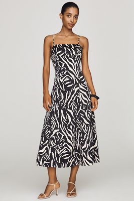Endless Rose Zebra Midi Dress