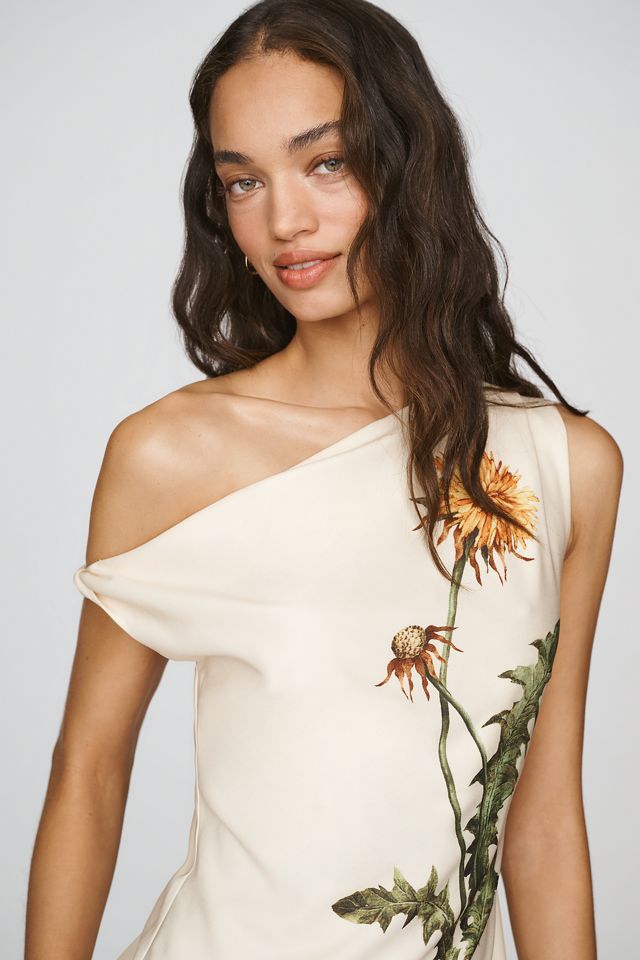 Endless Rose One-Shoulder Midi Dress #1