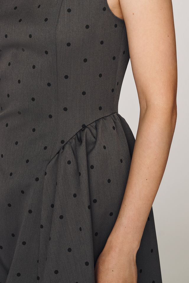 Endless Rose Basque-Waist Midi Dress #2
