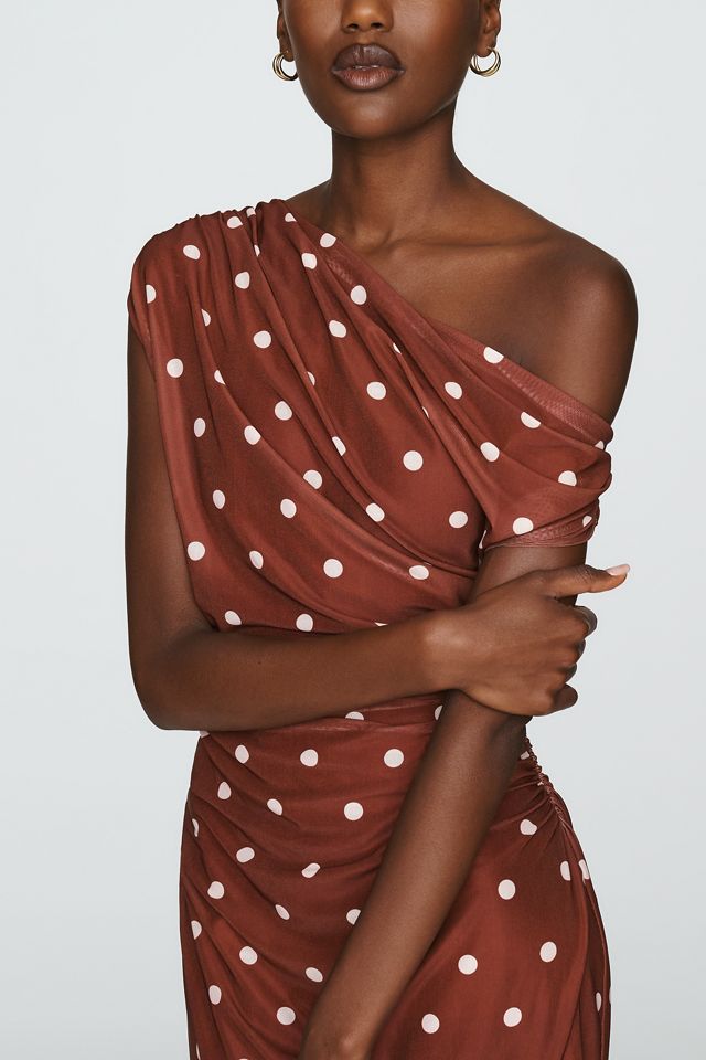 Endless Rose Off-Shoulder Mesh Midi Dress #2