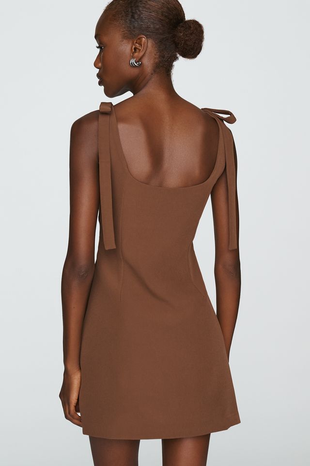 Endless Rose Bow-Strap Shift Dress #1