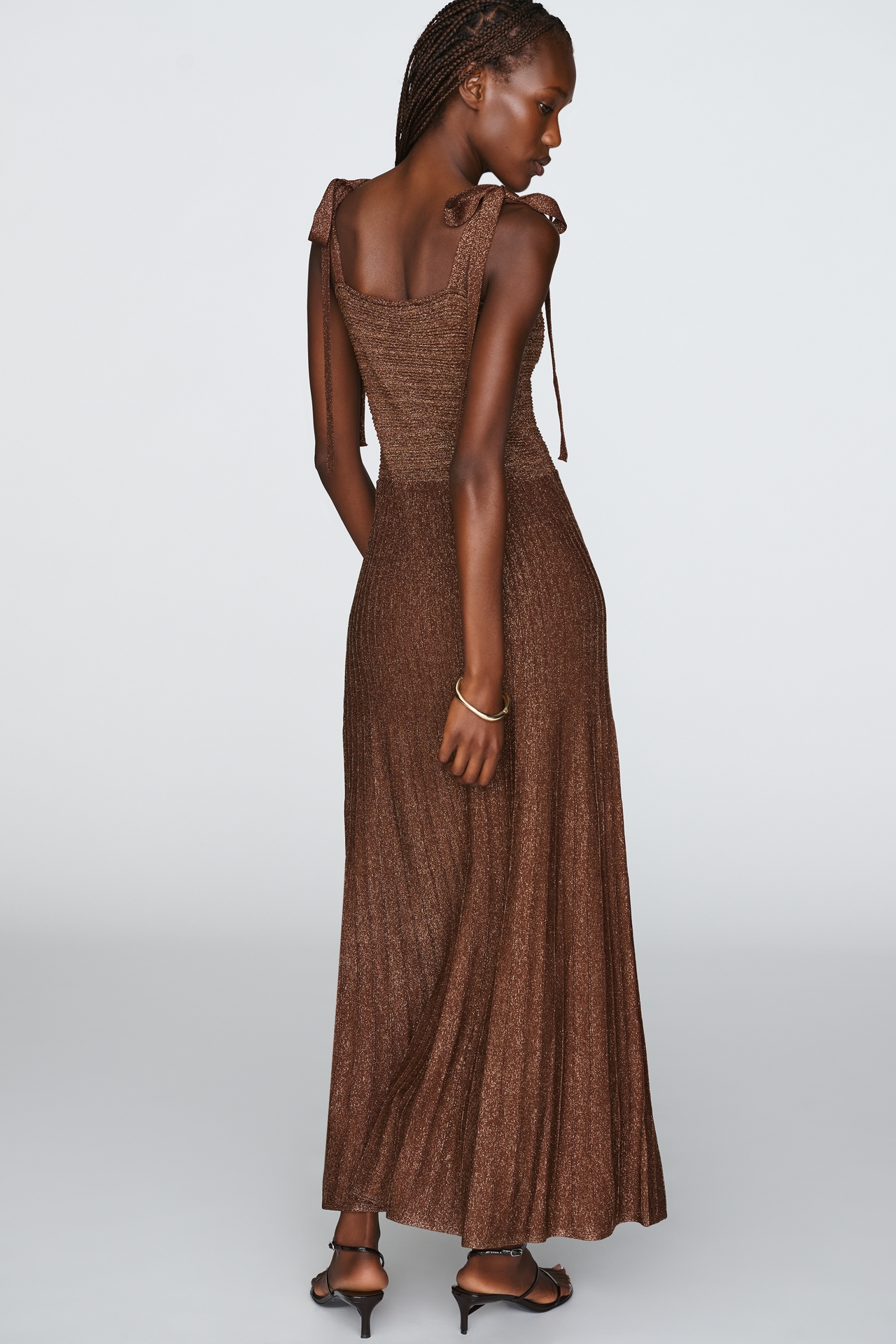 Endless Rose Square-Neck Midi Dress