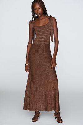 Endless Rose Square-Neck Midi Dress