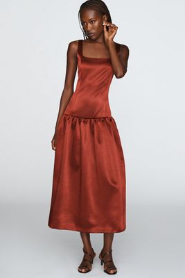 Endless Rose Drop Waist Midi Dress